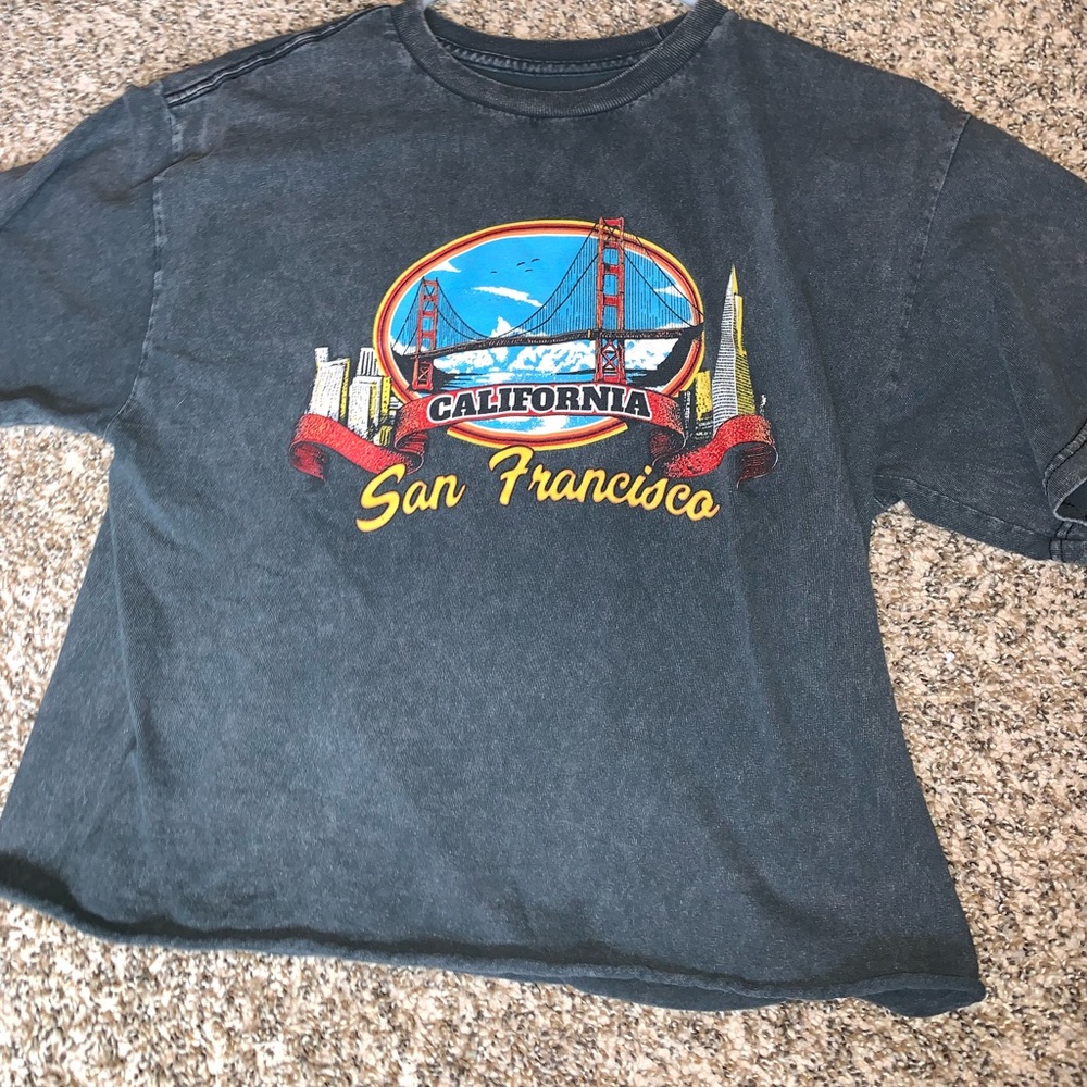 Crop vintage tee